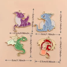 Dragon charms.