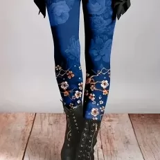 cobalt blue leggings