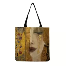 Gustav Klimt Art Tote Bag
