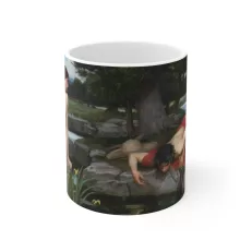 Echo and Narcissus Mug - John William Waterhouse