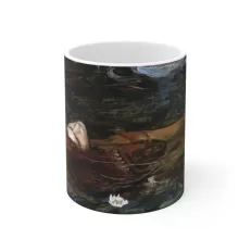 Nymphs Finding the Head of Orpheus - John William Waterhouse Mug