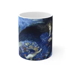 Night with Her Train of Stars - Edward Robert Hughes Mug