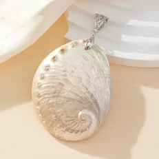 abalone pendant