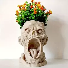 zombie plant pot