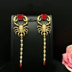 scorpion earrings