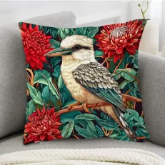 kookaburra cushion
