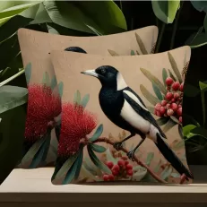 magpie cushion